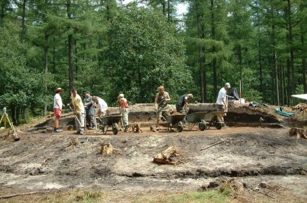 Opgraving grafheuvel Echoput Apeldoorn 2007